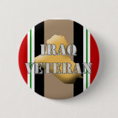 Der Irak-Veteran Button (Vorderseite)
