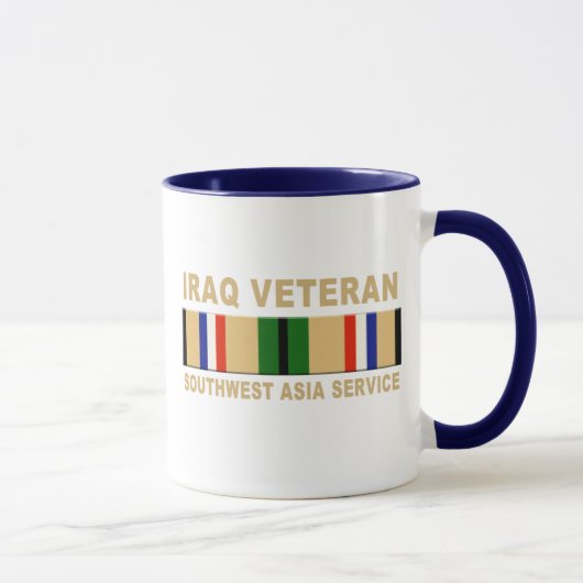 der Irak-Veteran Tasse (Rechts)