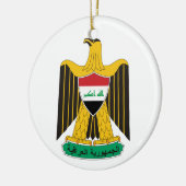 Der Irak-Wappen Verzierung Keramik Ornament (Links)