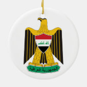 Der Irak-Wappen Verzierung Keramik Ornament (Hinten)
