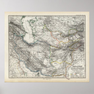 Der Iran Afghanistan Pakistan Poster
