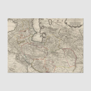 Der Iran, Afghanistan, Pakistan Seidenpapier