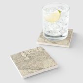 Der Iran, Afghanistan, Pakistan Steinuntersetzer (Seitenansicht)