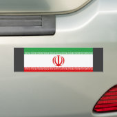 Der Iran-Flagge Autoaufkleber (Auf Auto)