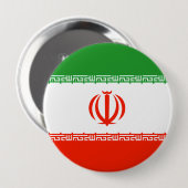Der Iran-Flagge Button (Vorne & Hinten)