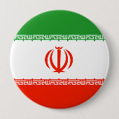 Der Iran-Flagge Button (Vorderseite)