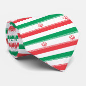 Der Iran-Flagge Krawatte (Gerollt)