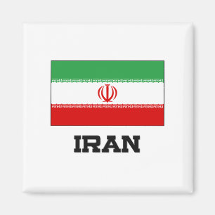 Der Iran-Flagge Magnet