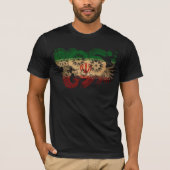Der Iran-Flagge T-Shirt (Vorderseite)