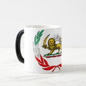 der Iran-Flagge Verwandlungstasse (Vorderseite Links)