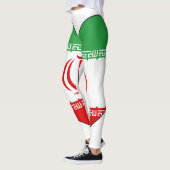 Der Iran-Flaggen-Herz Leggings (Links)