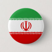 Der Iran-Flaggen-Knopf Button (Vorderseite)