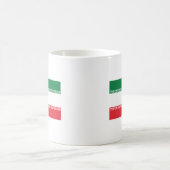 Der Iran-Flaggen-Tasse Kaffeetasse (Mittel)