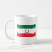 Der Iran-Flaggen-Tasse Kaffeetasse (Links)
