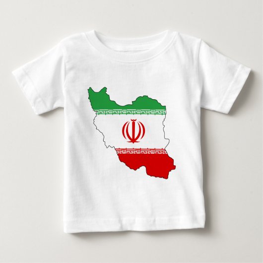 Der Iran IR, Flagge, Wappen جمهوریاسلامیایران Baby T-shirt (Vorderseite)
