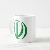 Der Iran-Wappen Tasse (Vorderseite Links)