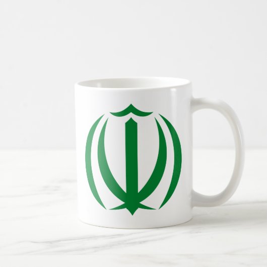Der Iran-Wappen Tasse (Rechts)