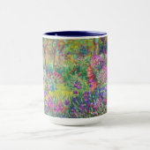 Der Iris-Garten bei Giverny Claude Monet cool, Tasse (Zentrum)