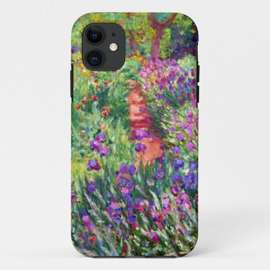 Der Iris-Garten durch Claude Monet Case-Mate iPhone Hülle (Rückseite)