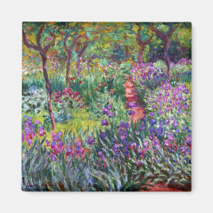 Der Iris-Garten in Giverny, Claude Monet Magnet