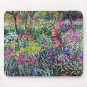 Der Iris-Garten in Giverny, Claude Monet Mousepad