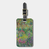 Der Iris-Garten in Giverny von Claude Monet Gepäckanhänger (Vorderseite vertikal)