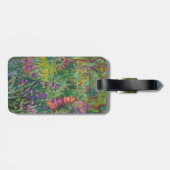 Der Iris-Garten in Giverny von Claude Monet Gepäckanhänger (Rückseite horizontal)