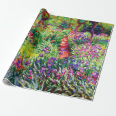 Der Iris-Garten in Giverny von Claude Monet Geschenkpapier (Ungerollt)