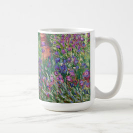 Der Iris-Garten in Giverny von Claude Monet Kaffeetasse