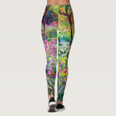 Der Iris-Garten in Giverny von Claude Monet Leggings (Rückseite)