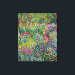 Der Iris-Garten in Giverny von Claude Monet Leinwanddruck<br><div class="desc">Der von Claude Monet gemalte Iris-Garten in Giverny. Circa 1900. Dieses Bild ist öffentlich zugänglich.</div>