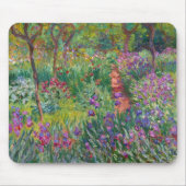 Der Iris-Garten in Giverny von Claude Monet Mousepad (Vorne)