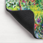 Der Iris-Garten in Giverny von Claude Monet Mousepad (Ecke)
