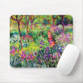 Der Iris-Garten in Giverny von Claude Monet Mousepad (Mit Mouse)
