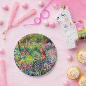 Der Iris-Garten in Giverny von Claude Monet Pappteller (Party)