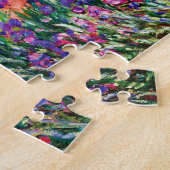 Der Iris-Garten in Giverny von Claude Monet Puzzle (Seite)