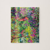 Der Iris-Garten in Giverny von Claude Monet Puzzle (Vertikal)