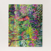 Der Iris-Garten in Giverny von Claude Monet Puzzle (Vertikal)