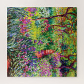 Der Iris-Garten in Giverny von Claude Monet Puzzle (Horizontal)
