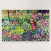 Der Iris-Garten in Giverny von Claude Monet Puzzle (Horizontal)