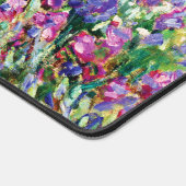 Der Iris-Garten in Giverny von Claude Monet Schreibtischunterlage (Ecke)