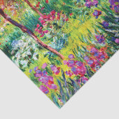 Der Iris-Garten in Giverny von Claude Monet    Seidenpapier (Ausschnitt)
