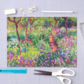 Der Iris-Garten in Giverny von Claude Monet    Seidenpapier (Handwerk)