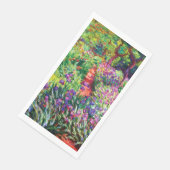 Der Iris-Garten in Giverny von Claude Monet Serviette (Ecke)