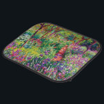 Der Iris-Garten von Claude Monet Autofußmatte<br><div class="desc">Der Iris-Garten von Claude Monet. Besuchen Sie bitte meinen Laden für interessanteres Design und mehr Farbwahl => zazzle.com/colorfulworld*</div>