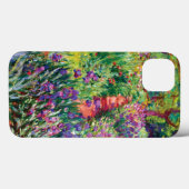 Der Iris-Garten von Claude Monet Case-Mate iPhone Hülle (Rückseite (Horizontal))