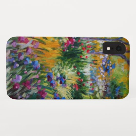 Der Iris-Garten von Claude Monet Case-Mate iPhone Hülle (Rückseite (Horizontal))