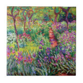 Der Iris-Garten von Claude Monet Fliese (Vorderseite)