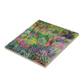 Der Iris-Garten von Claude Monet Fliese (Seite)