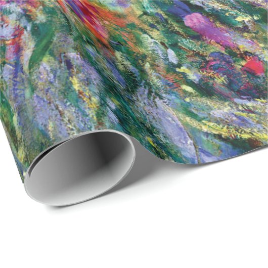 Der Iris-Garten von Claude Monet Geschenkpapier (Rolleneckpunkt)